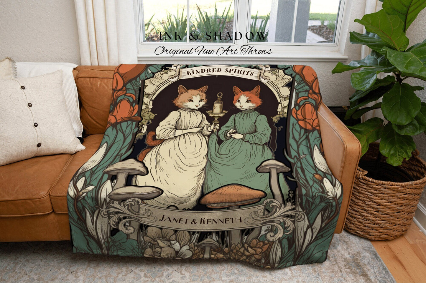 Bestie Gift Custom Cat Tapestry Personalized Gift for Friend Sister Gift for Sister Blanket Woven Throw Gift from Sister Bestfriend Gifts