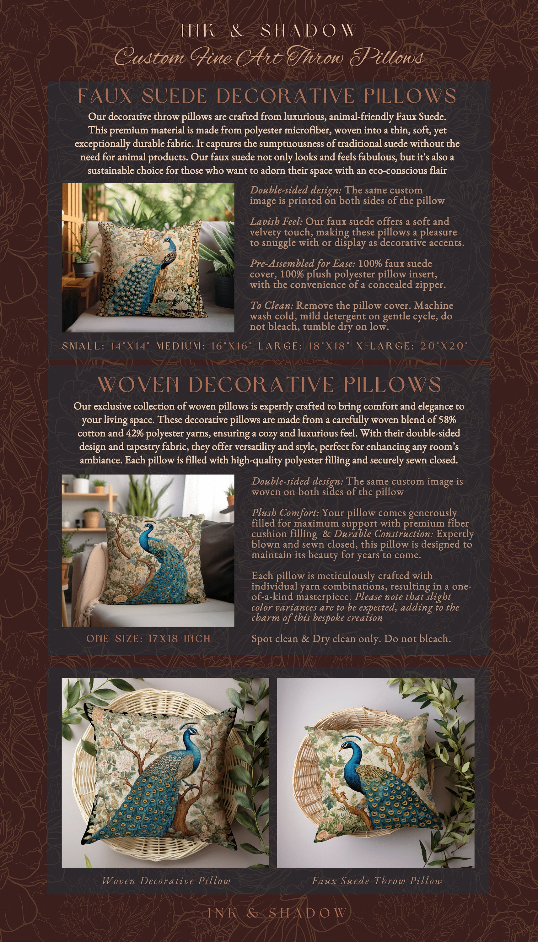 Peacock Throw Blanket Boho | William Morris Inspired Decor Forestcore Room Design Maximalist Tapestry Woven Botanical Fairy Grunge Aesthetic