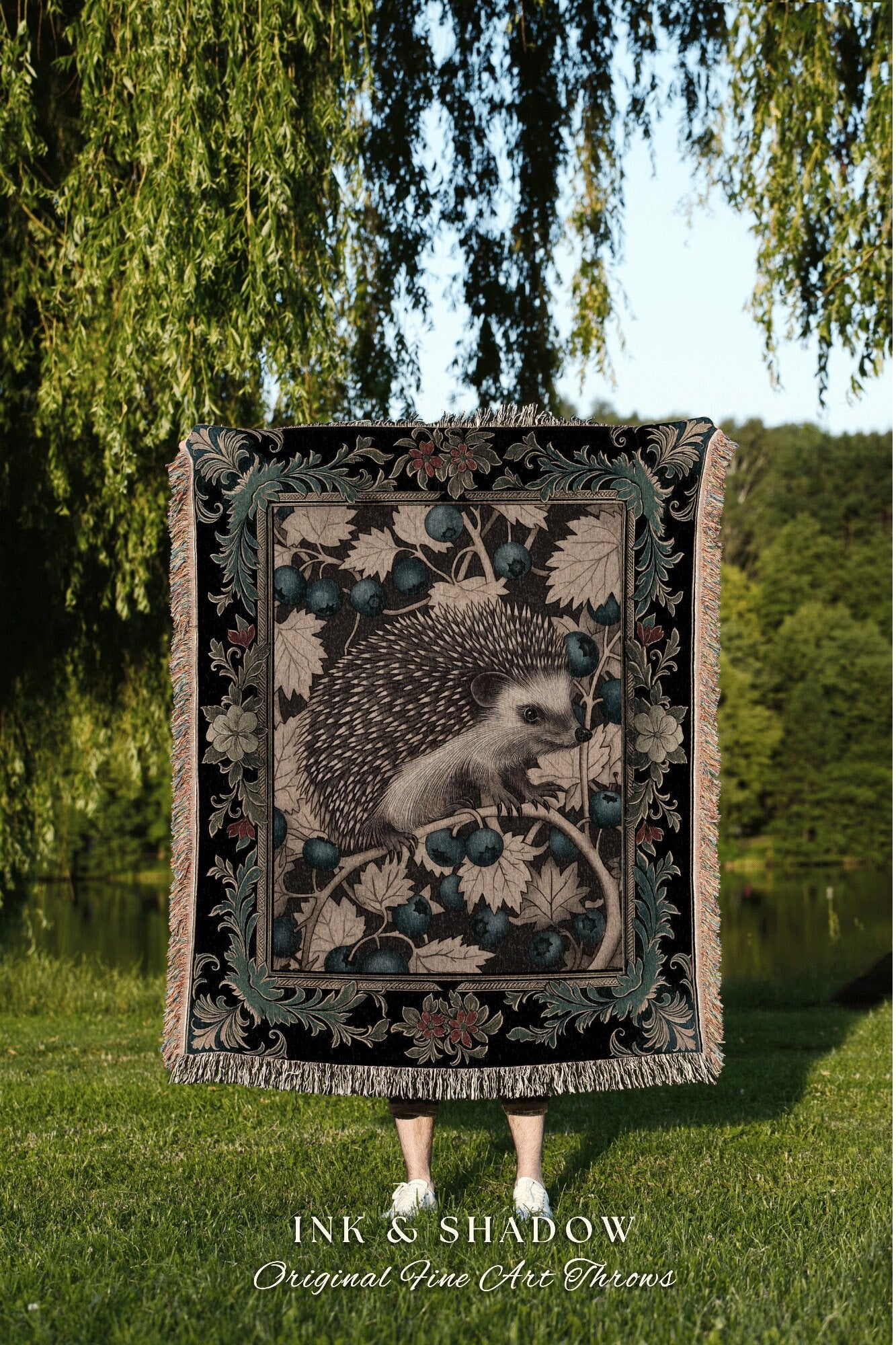 Gothic throw blanket hotsell