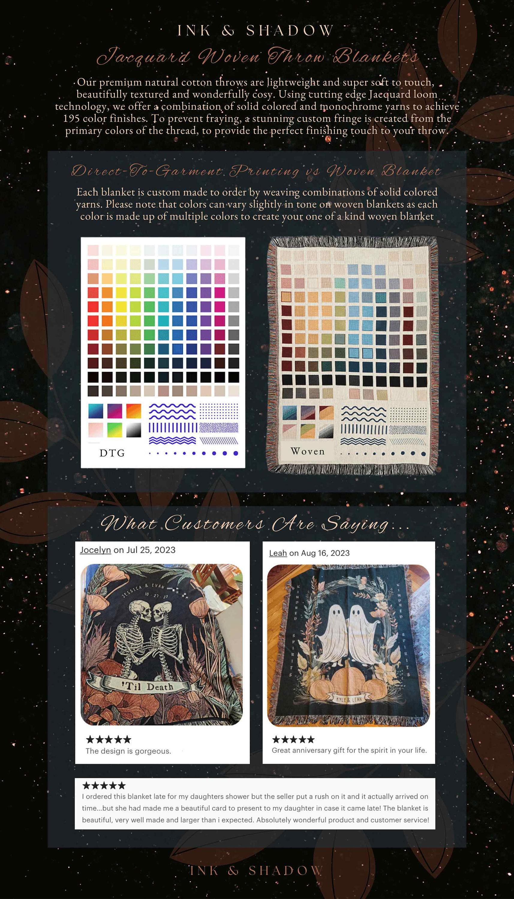 Mystic Cat Couple Woven Blanket | Witchy Aesthetic Woven Throw Custom Mr & Mrs Gift for Cat Lover Personalized Dark Academia Style Ethereal