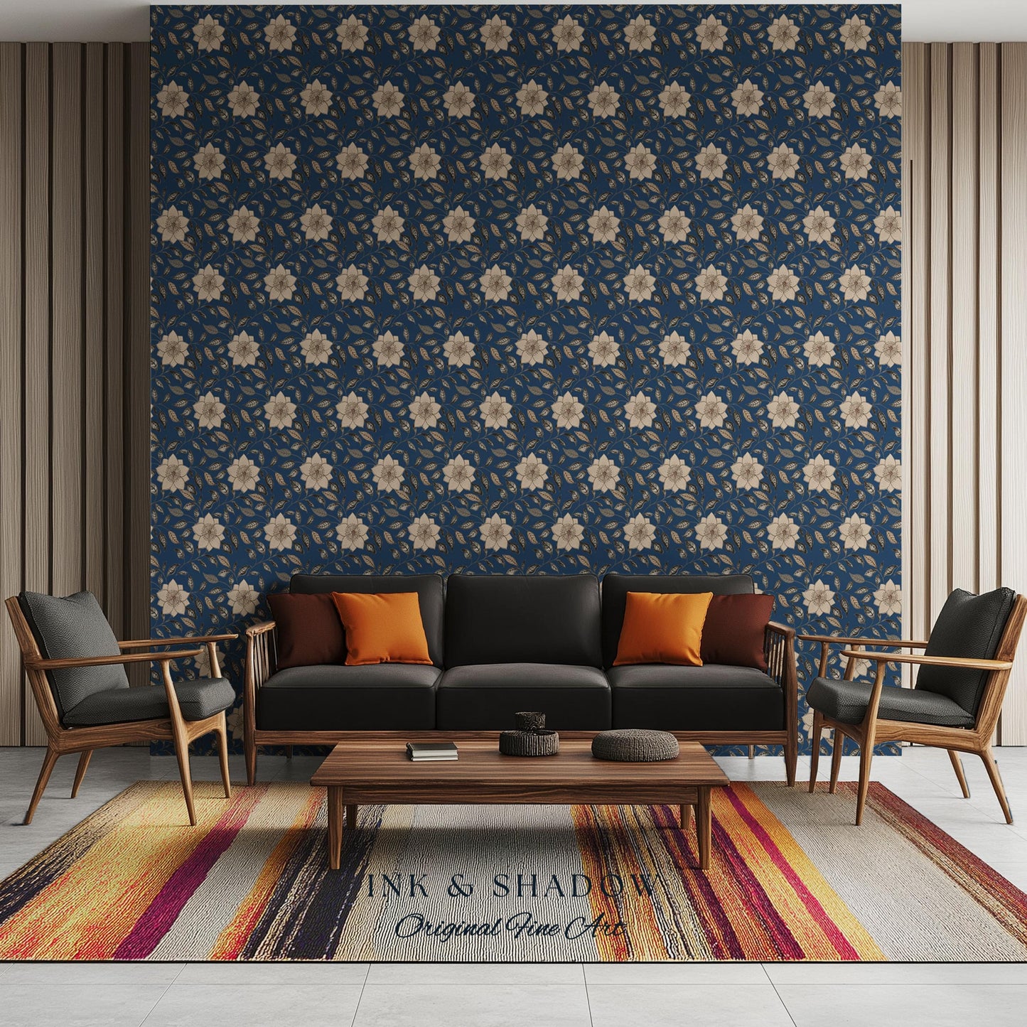 Luxury Wallpaper for Elegant Home | French Bedroom Cottagecore Chateau Renter Friendly Peel and Stick Wall Paper Victorian Home Decor