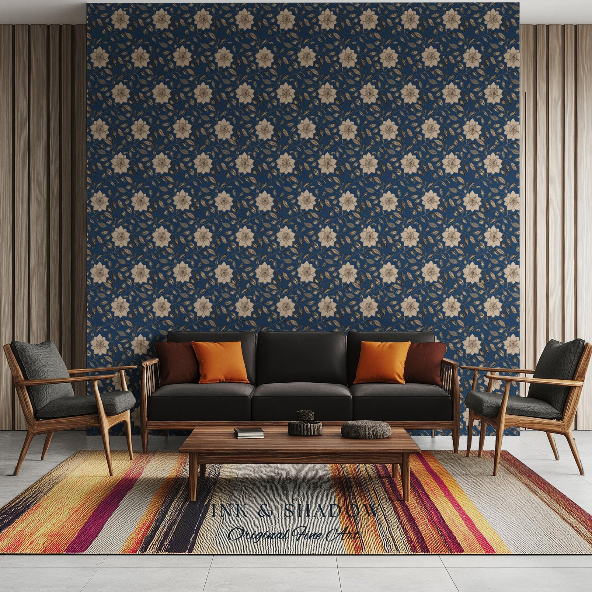 Luxury Wallpaper for Elegant Home | French Bedroom Cottagecore Chateau Renter Friendly Peel and Stick Wall Paper Victorian Home Decor