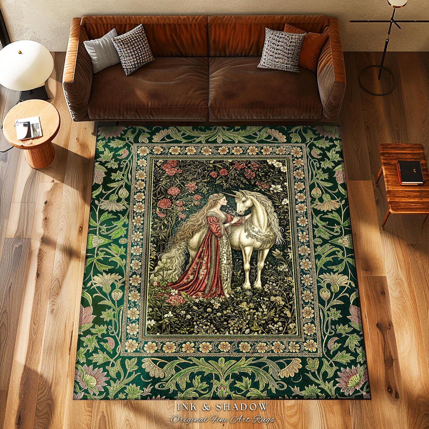 Fantasy Fairytale Princesscore Area Rug | Soft Fantasy Regency Cottagecore Bedroom Dark Romantic Home Decor Enchanted Rustic Storybook |