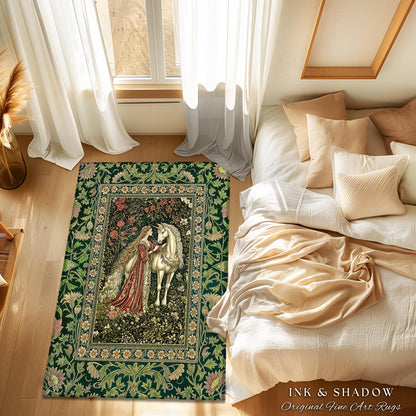 Fantasy Fairytale Princesscore Area Rug | Soft Fantasy Regency Cottagecore Bedroom Dark Romantic Home Decor Enchanted Rustic Storybook |